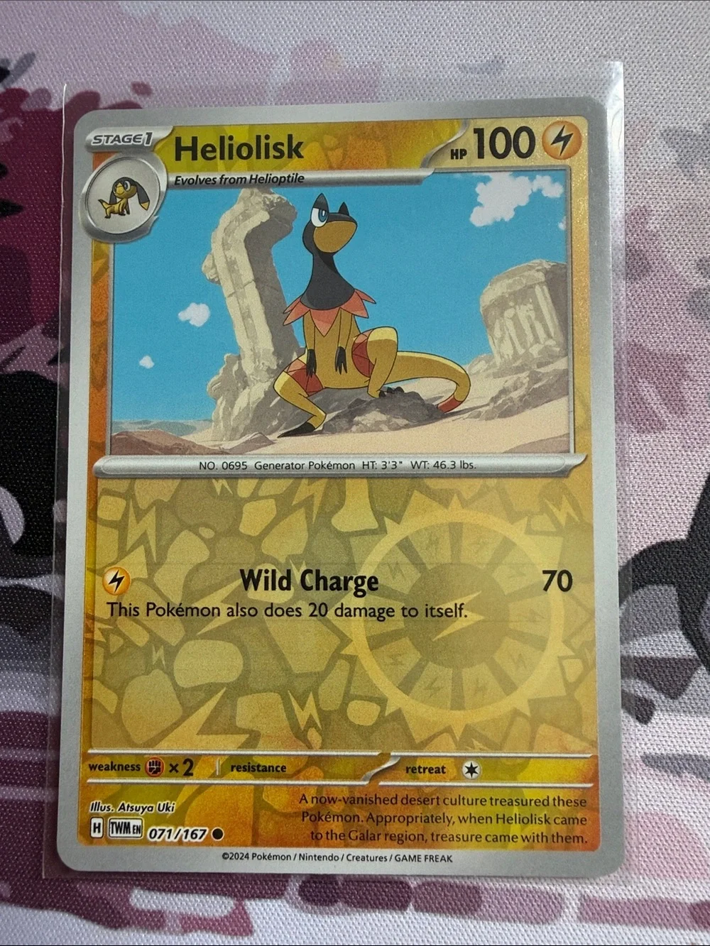 Helioptile Heliolisk Reverse Holo Evolution Pokémon Card Lot TCG ✨5/$25✨